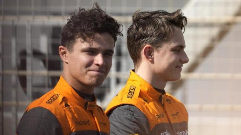 lando norris oscar piastri mclaren
